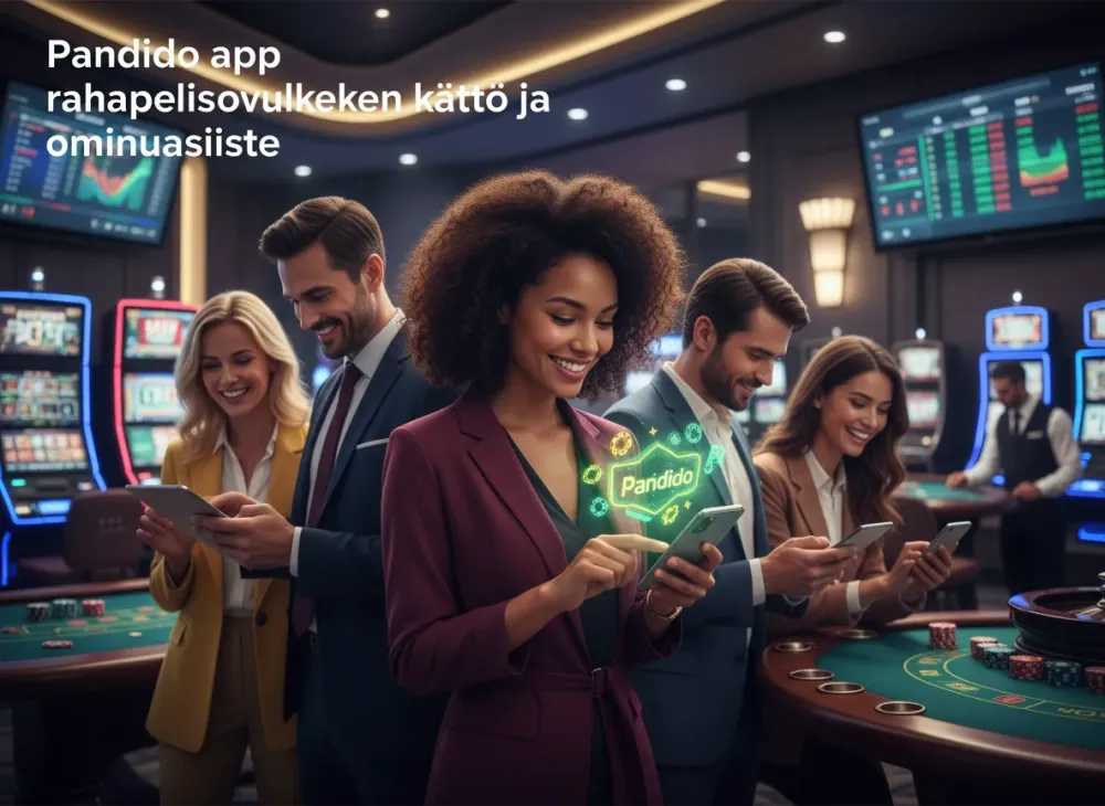 Pandido app vedonlyönti ja kasinopelien käyttöopas