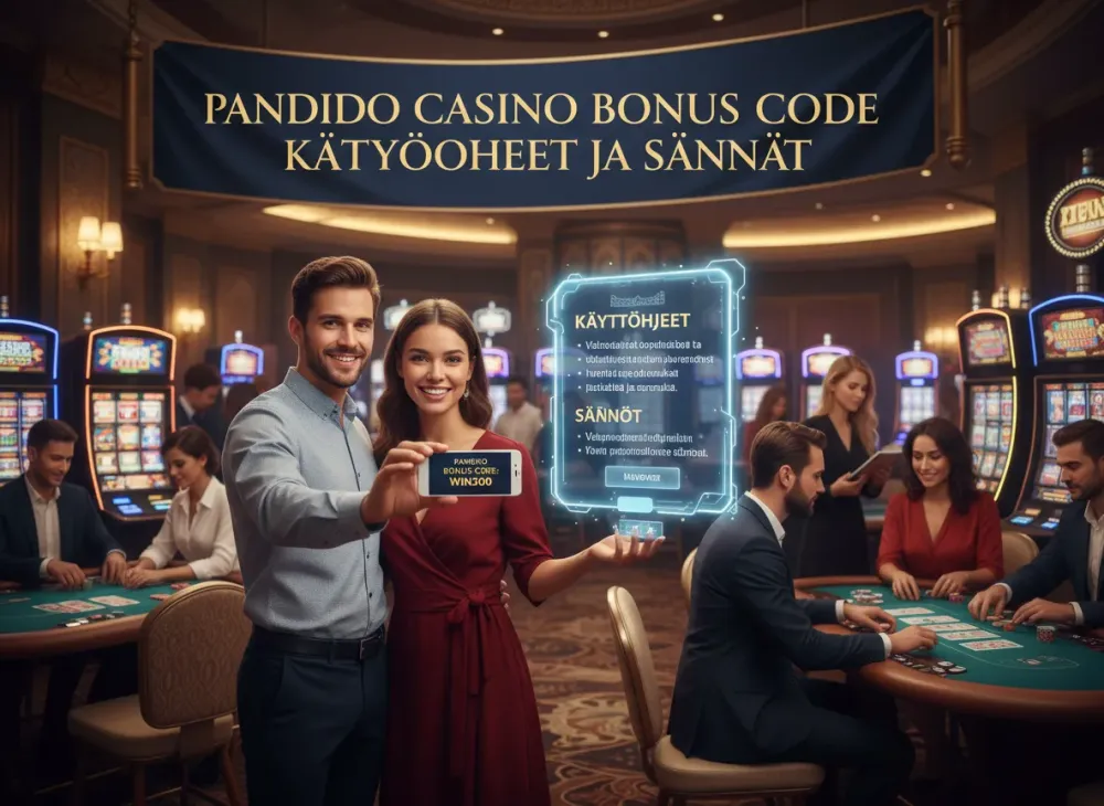 Pandido casino bonus code opas kasinopelaajille